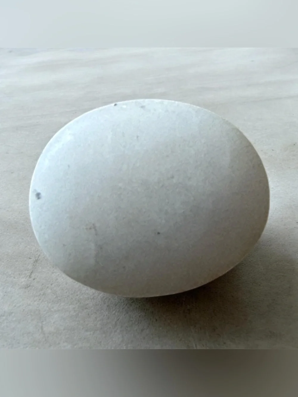 Milky Quartz/White Calcite Tumbled Smooth White Decorative Stone!